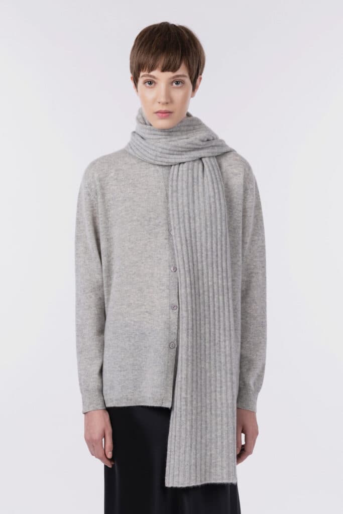 Sciarpa costine 180x35 cm - en