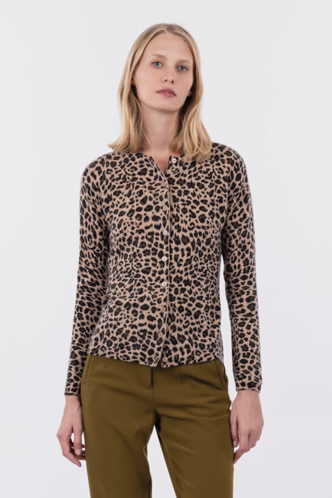Leopard cardigan